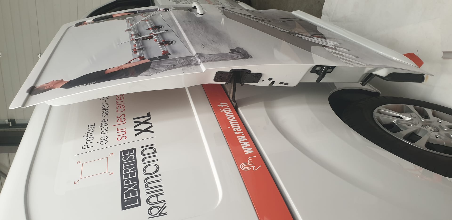 Marquage complet camion Raimondi Isère