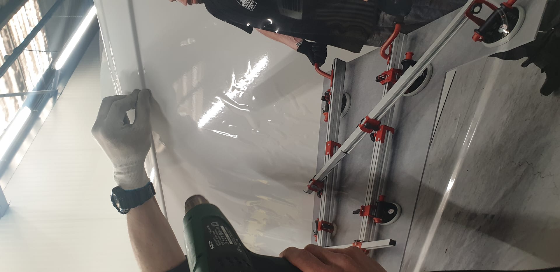 Pose covering atelier